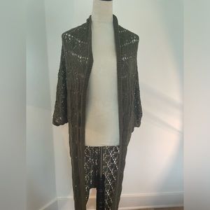 Sweater Duster CoverUp